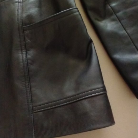 Women's Danier black Italian leather jacket - size S, excellent condition - Picture 13 of 13